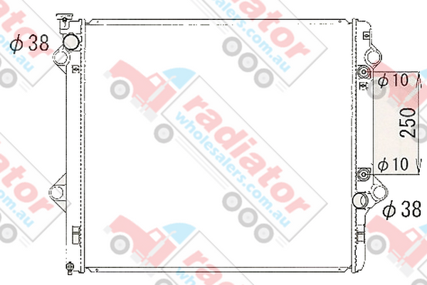 RW277381A Radiator